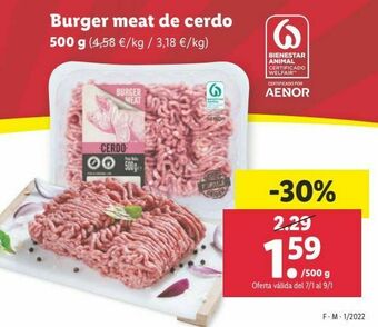 Lidl Carne picada oferta