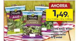 FROIZ FLORETTE Antiox Brotes classics o ensalada tierna oferta