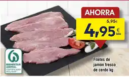 FROIZ Filetes de jamón fresco de cerdo oferta