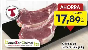 FROIZ Chuletas de Ternera Gallega oferta