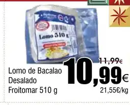 FROIZ FROITOMAR Lomo de Bacalao Desalado oferta