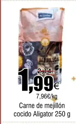 FROIZ ALIGATOR Carne de mejillón cocido oferta