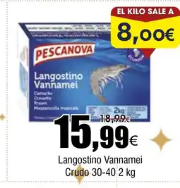FROIZ Langostino Vannamei Crudo oferta