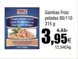 FROIZ Gambas Froiz peladas oferta