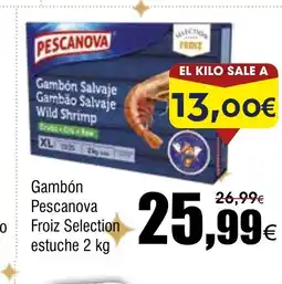 FROIZ PESCANOVA Gambón Froiz Selection estuche oferta
