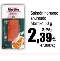 FROIZ MARTIKO Salmón noruego ahumado oferta