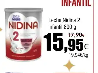 FROIZ Leche Nidina 2 infantil oferta