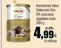 FROIZ Bombones Valor Selección Oro 0% azúcares añadidos bote oferta