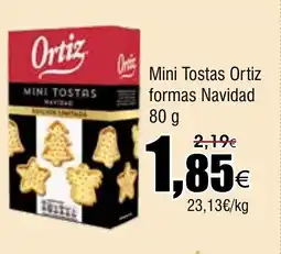 FROIZ Mini Tostas Ortiz formas Navidad oferta