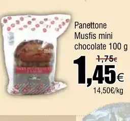 FROIZ Panettone Musfis mini chocolate oferta