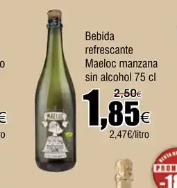FROIZ Bebida refrescante Maeloc manzana sin alcohol oferta