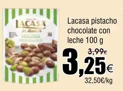 FROIZ LACASA pistacho chocolate con leche oferta