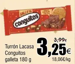 FROIZ Turrón Lacasa Conguitos galleta oferta