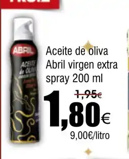 FROIZ ABRIL Aceite de oliva virgen extra spray oferta