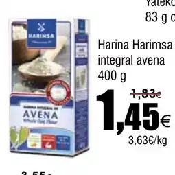 FROIZ Harina Harimsa integral avena oferta
