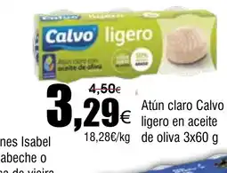 FROIZ Atún claro Calvo ligero en aceite de oliva oferta