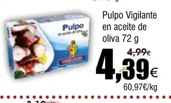 FROIZ Pulpo Vigilante en aceite de oliva oferta