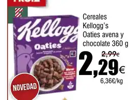 FROIZ Cereales Kellogg's Oaties avena y chocolate oferta