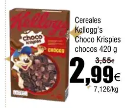 FROIZ Cereales Kellogg's Choco Krispies chocos oferta