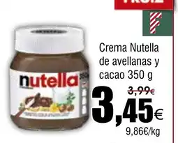 FROIZ Crema Nutella de avellanas y cacao oferta