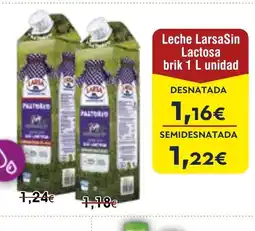 FROIZ Leche LarsaSin Lactosa brik oferta