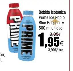 FROIZ Bebida isotónica Prime Ice Pop o Blue Raspberry oferta