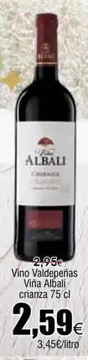 FROIZ Vino Valdepeñas Viña Albali crianza oferta