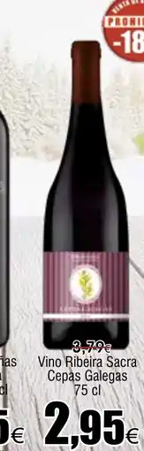 FROIZ Vino Ribeira Sacra Cepas Galegas oferta