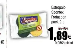 FROIZ Estropajo Spontex Frotaspon oferta