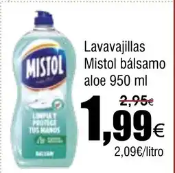 FROIZ Lavavajillas Mistol bálsamo aloe oferta