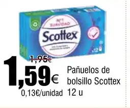 FROIZ SCOTTEX Pañuelos de bolsillo oferta