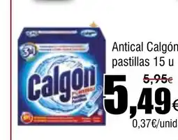 FROIZ Calgon Antical pastillas oferta
