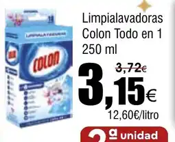 FROIZ Limpialavadoras Colon Todo en 1 oferta
