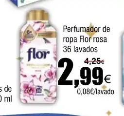 FROIZ Perfumador de ropa Flor rosa 36 lavados oferta