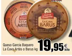 FROIZ Queso García Baquero La Cava Artés o Barus oferta