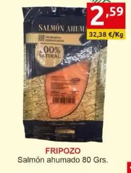 Supermercados Extremadura FRIPOZO Salmón ahumado oferta