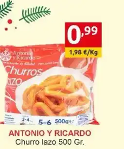 Supermercados Extremadura ANTONIO Y RICARDO Churro lazo oferta