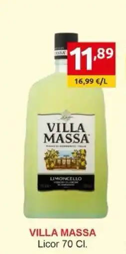 Supermercados Extremadura VILLA MASSA Licor oferta