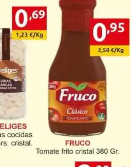 Supermercados Extremadura FRUCO Tomate frito cristal oferta