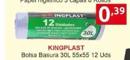 Supermercados Extremadura KINGPLAST Bolsa Basura oferta