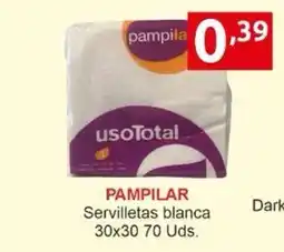 Supermercados Extremadura PAMPILAR Servilletas blanca oferta