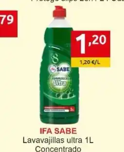 Supermercados Extremadura IFA SABE Lavavajillas ultra oferta