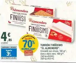 E.Leclerc FREIXAS Turrón finííísimo oferta
