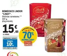 E.Leclerc LINDT Bombones lindor oferta