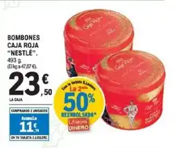 E.Leclerc NESTLÉ Bombones caja roja oferta