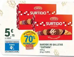 E.Leclerc CUÉTARA Surtido de galletas oferta