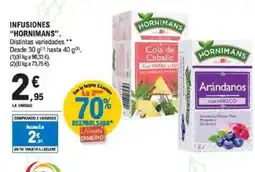 E.Leclerc HORNIMANS Infusiones oferta