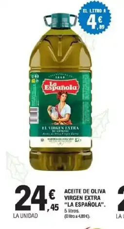 E.Leclerc LA ESPAÑOLA Aceite de oliva virgen extra oferta