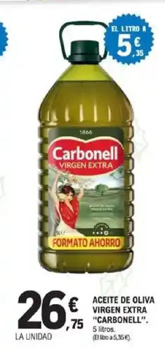 E.Leclerc CARBONELL Aceite de oliva virgen extra oferta