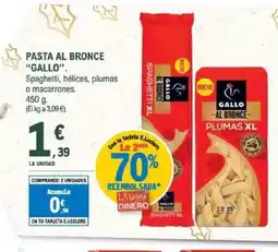 E.Leclerc GALLO Pasta al bronce oferta